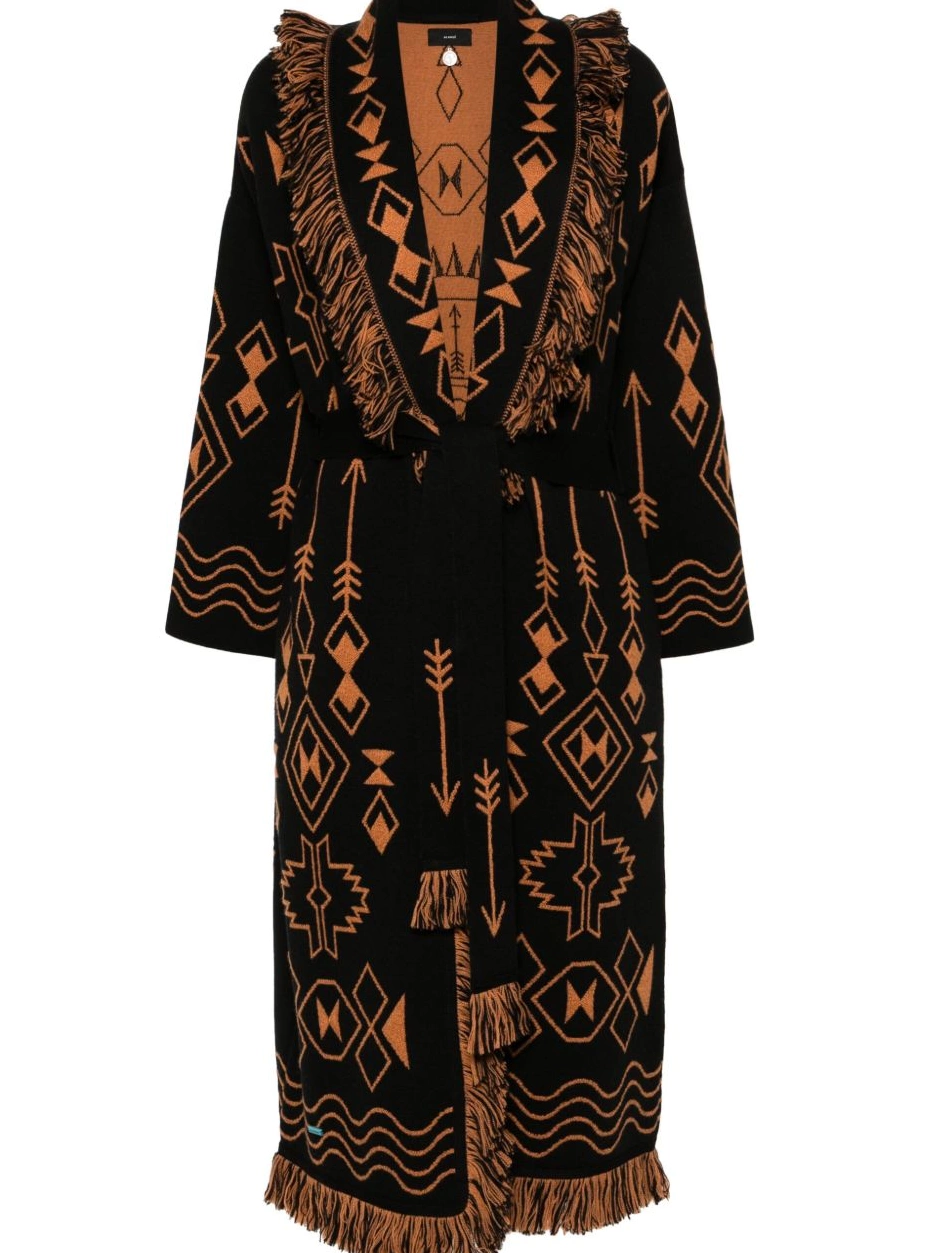 Cheap Women Mystic Alanui fringed Gate cardi-coat 0713